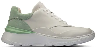 Obrázok produktu pre Clarks SprintLiteLace white mint leather dámske poltopánky Clarks SprintLiteLace white mint leather 35.5