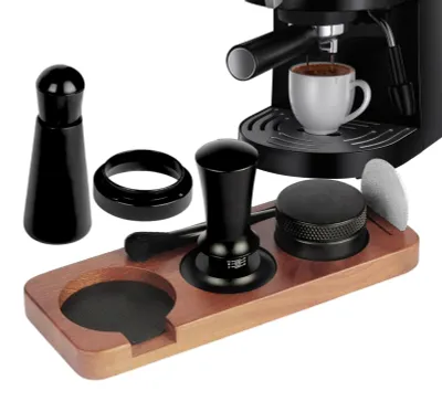 Productafbeelding van Espressobekerset met 58 mm Tamper voor Koffieliefhebbers