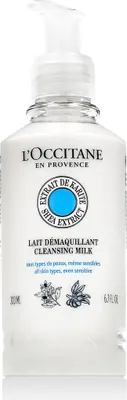 Zdjęcie produktu dla L'Occitane Shea LD200KV23, Mleczko oczyszczające, Skóra wrażliwa, Skóra uniwersalna, Oczyszczenie, Nawilżający, Kojąca, Masło shea, Kwiat pomarańczy, Buteleczka z pompką, AQUA/WATER - GLYCERIN - ISOPROPYL PALMITATE - PENTYLENE GLYCOL - ETHYLHEXYL STEARATE - ARACHIDYL...