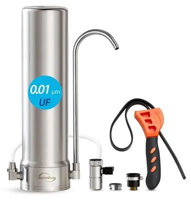 Wasserfilter Ultrafiltration 0,01 μm, Edelstahl, Arbeitsplatte