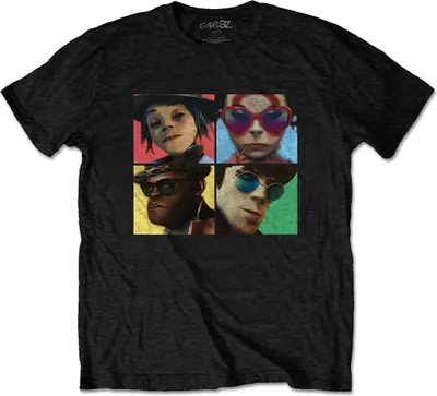 Produktbild von Gorillaz Humanz Black M T-Shirt
