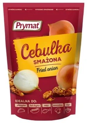 Obrázek produktu pro Cebulka smażona chrupiąca dodatek do potraw 100 g