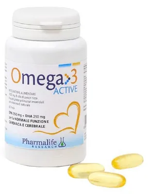 Produktbild von OMEGA 3 ACTIVE, 60 Kapseln