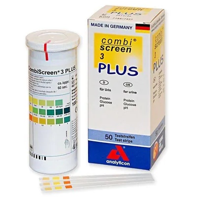 Produktbild von Combiscreen 3 Plus Teststreifen 50 St