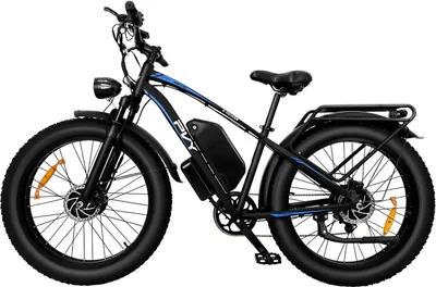 Produktbild von PVY MAX26 FT E-Bike 250W*2 Motor 48V30AH Akku 26-Zoll-Reifen Hydraulic Disc Brake - Schwarz