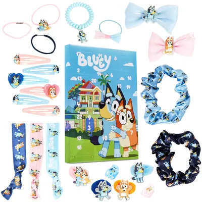 Produktbild von Bluey Adventskalender 2026 Mädchen Kinder, 24 Überraschungen