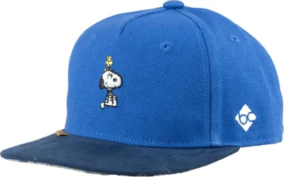 Produktbild von Bavarian Caps Kinder Snapback Cap "Snoopy&Woodstock", blau, Gr. Einheitsgröße