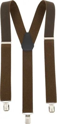 Imagen del producto de Suspensorios de alta calidad, forma en Y, color chocolate, 3,5 cm de ancho
