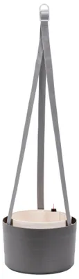 Obrázok produktu pre Samozavlažovací kvetináč závesný Berberis Ø 30 cm antracit a slonová kosť