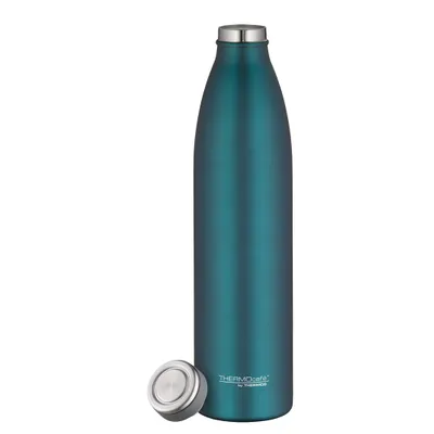 Produktbild von ThermoCafé Thermosflasche TC Bottle, Edelstahl teal 1,0 l, hält 12 Stunden heiß oder 24 Stunden kalt, absolut dicht, BPA-Frei - 4067.255.100