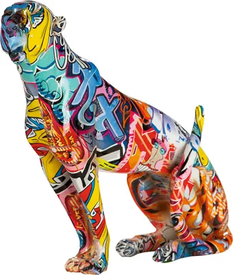 Produktbild von Casablanca by Gilde Dekofigur Gepard Street Art H. 33 cm,37543