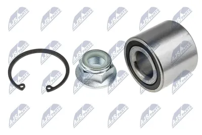 Produktbild von NTY Radlagersatz Hinten Hinten Links Hinten Rechts Rechts für RENAULT TWINGO II (CN0) 55mm KLT-RE-016