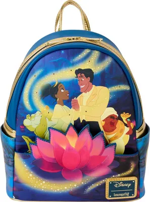 Immagine prodotto di Loungefly Plecak Disney Księżniczka i Żaba 15-lecie 26cm