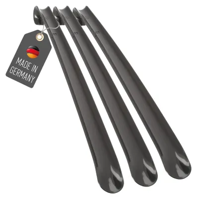 Image de Solidchoice - Coffret de 3 cornes à chaussures en cuir, longueur 50 cm