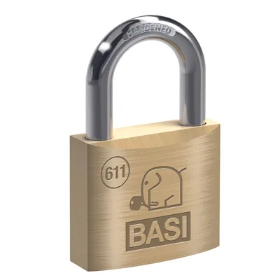 Produktbild von BASI - Vorhangschloss - VHS 611 - 50 mm - Gleichschließend Nr. 5004 - Wasserstop - 6110-5001-5004