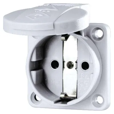 Image de Mennekes Prise Schuko en saillie 16A,2p+E,230V,gr 11030