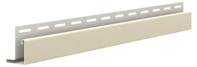 Produktbild von VILO Fronto SVP-12,5 Mini - Außenecke für Kunststoff Fassadenpaneele - Siding Außeneckprofil Zubehör - 3,05 m - Creme