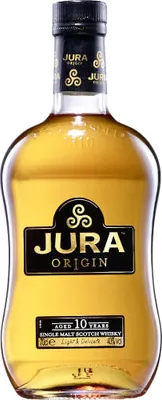 Produktbild von Jura Origin 10 Jahre Single Malt Scotch Whisky in Geschenkpackung | 40 % vol | 0,7 l