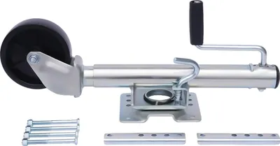 Produktbild von Trailerheber, 540 kg Tragfähigkeit, höhenverstellbar, Silber