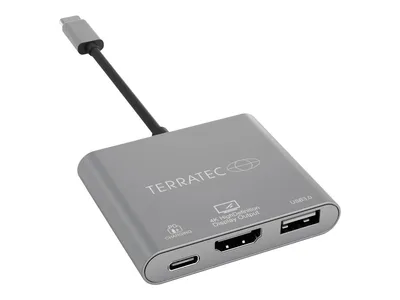 Produktbild von TERRATEC Adapter Connect C3 USB-C -> USB-C PD/HDMI/USB3.0
