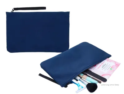 Produktbild von Kosmetiktasche Schminktasche Herren Mini Kulturtasche Make-Up Beauty Sauna Sport Reise Tasche Waschbeutel Elephant One Pouch Bag 13112 Blau +b