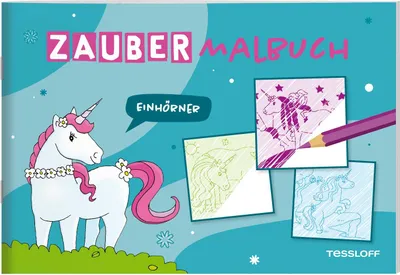Produktbild von Zaubermalbuch. Einhörner