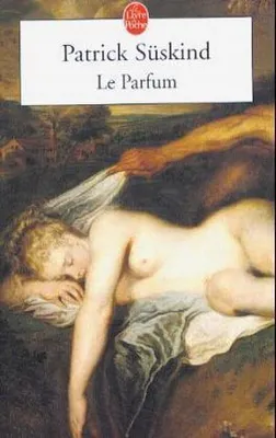 A painting depicting a nude woman sleeping, with a hand reaching towards her, and text overlay indicating a book title and author.