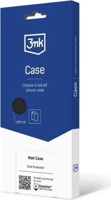 Image de Coque pour Motorola Edge 60 NEO, 3mk Matt Case, noir mat