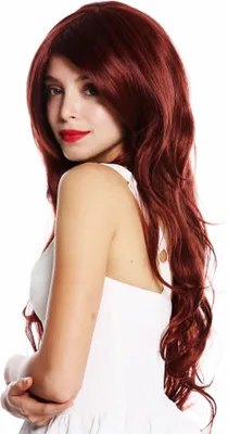Produktbild von WIG ME UP Perücke lang gewellt Rotbraun Rostbraun VK-37-131