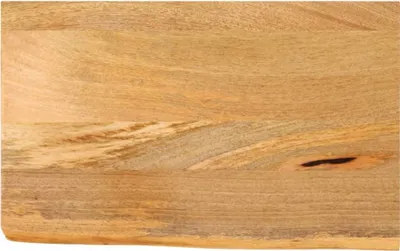 Produktbild von Tischplatte mit Baumkante 40x30x3,8 cm Massivholz Mango