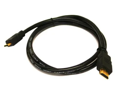 Produktbild von HDMI auf Mini-HDMI High Speed with Ethernet Kabel (1,0 Meter) (80093-1M)