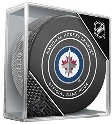 Immagine prodotto di Puck da gioco ufficiale NHL (1 pezzo), Winnipeg Jets