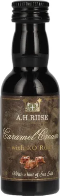 Produktbild von A.H. Riise Caramel-Cream-Liqueur 17% Vol. 0,05l PET