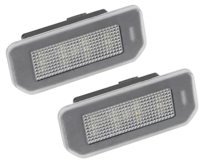 Image de Éclairage de plaque d'immatriculation, 2 LED pour Tesla Model 3, à partir de 2017