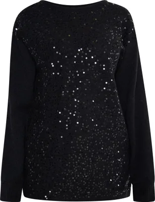 Produktbild von MALUBA Damen Strickpulli - Schwarz, XL/XXL