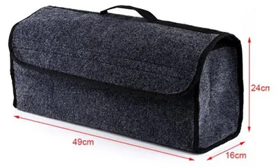 Obrázok produktu pre Organizačná taška do auta, autobusu a nákladného vozidla – náradie, zdvihák, čierna, nová, 49 x 16 x 24 cm