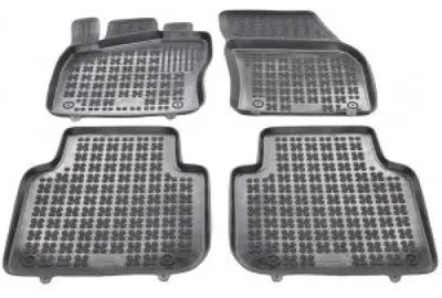 Productafbeelding van REZAW PLAST rubberen vloermatset voor SKODA Kodiaq (NS7), voor- en achterkant