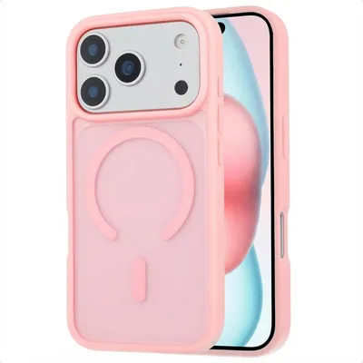 Zdjęcie produktu dla imoshion Color Guard Backcover z MagSafe dla Apple iPhone 17 Pro Max - Jasnoróżowy