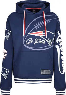 Produktbild von Recovered Hoodie NFL Patriots Go Pats für alle New England Patriots-Fans Navy XL