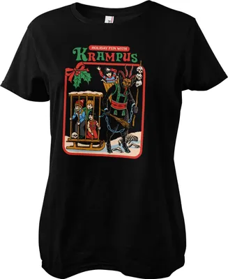 Produktbild von Fun With Krampus Girly Tee - X-Large  - Black