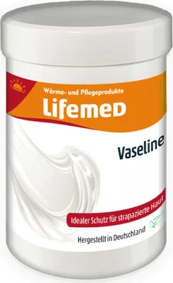 Produktbild von Lifemed Vaseline 125 ml, 12 Stück, PZN 19382464, ideal bei sprapazierter Haut