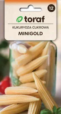 Zdjęcie produktu dla Kukurydza cukrowa MINIGOLD nasiona 4g Toraf 107