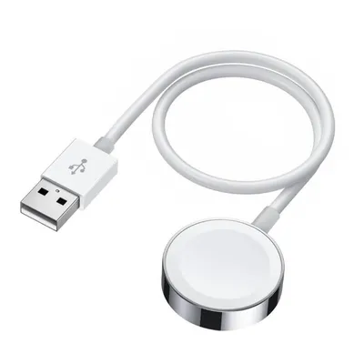 Zdjęcie produktu dla Bezprzewodowa ładowarka Qi Joyroom 2,5 W do Apple Watch 0,3 m biała (S-IW003S biała)