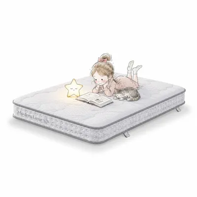 Image de Matelas à ressorts ensachés Merax, 7 zones, 90x200 cm, fermeté H3, matelas en mousse à froid orthopédique de 15 cm, respirant et adapté aux personnes allergiques, OEKO-TEX