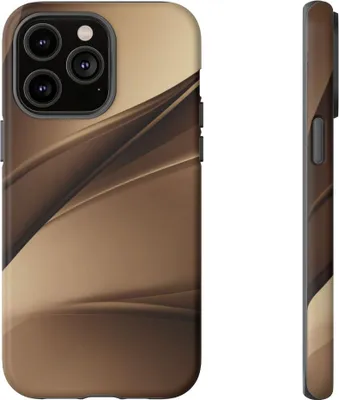 Produktbild von Abstrakter Braunverlauf – Handyhülle Kompatibel mit iPhone 14 Pro Max