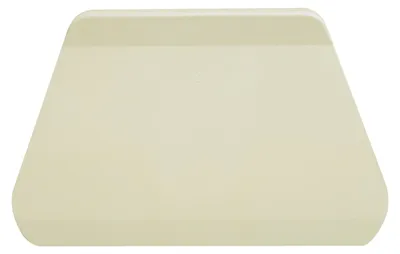 Produktbild von Teigschaber elfenbein, ABS 209 x 130 x 5 mm