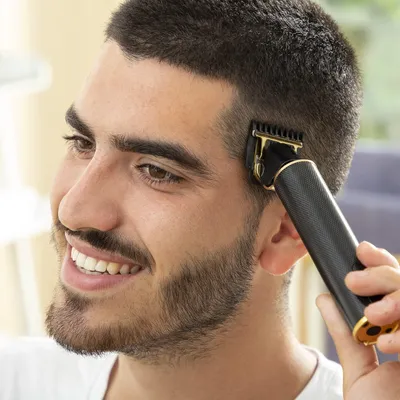 Produktbild von Professioneller wiederaufladbarer Haartrimmer mit Triher InnovaGoods Zubehör
