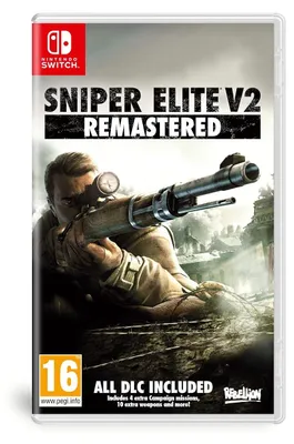 Zdjęcie produktu dla Rebellion Sniper Elite V2 Remastered, Nintendo Switch, Tryb multiplayer, od 17 lat, Nośnik fizyczny