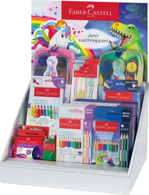 Produktbild von Faber Castell Display Dino & Einhorn Malen 2025