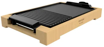 Produktbild von Cecotec Elektrische Griddleplatten Tasty&Grill 2000 Bamboo Black